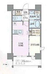 ライトテラス浅草 1LDKの間取図画像