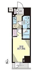 ヴァレッシア上野NORTHCITY2 1Kの間取図画像