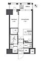 COMFORIA台東根岸6階12.5万円