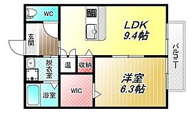 Cozy Court 102 ｜ 大阪府八尾市太田7丁目89-2（賃貸アパート1LDK・1階・40.92㎡） その2