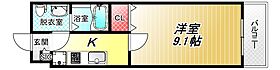 ヒルズ八尾本町 102 ｜ 大阪府八尾市本町5丁目（賃貸マンション1K・1階・25.01㎡） その2