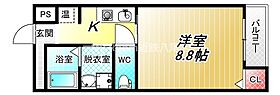 アムール八尾本町  ｜ 大阪府八尾市本町2丁目（賃貸マンション1K・4階・29.32㎡） その2