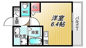 C.REST八尾  ｜ 大阪府八尾市本町6丁目（賃貸マンション1R・6階・18.58㎡） その2