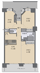 間取図画像 3LDK