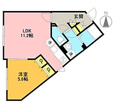 東京都世田谷区羽根木２丁目（賃貸マンション1LDK・2階・40.20㎡） その2