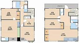 南高田町中古戸建/居宅兼事務所 3SLDKの間取り