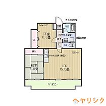 愛知県長久手市喜婦嶽501（賃貸マンション2LDK・2階・63.94㎡） その2