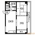 幸栄ハイツ城下5階4.2万円