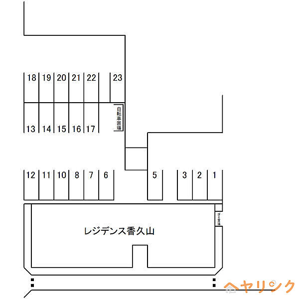 レジデンス香久山 ｜愛知県日進市香久山1丁目(賃貸マンション2LDK・1階・56.70㎡)の写真 その18