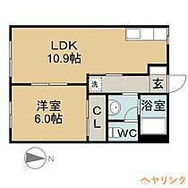 愛知県尾張旭市桜ケ丘町1丁目（賃貸アパート1LDK・2階・40.00㎡） その2