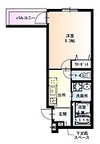 大阪府大阪市住之江区中加賀屋4丁目（賃貸アパート1K・1階・28.11㎡） その2