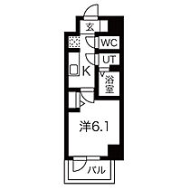 大阪府大阪市東住吉区桑津3丁目（賃貸マンション1K・8階・22.80㎡） その2