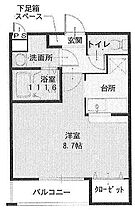 大阪府大阪市東住吉区針中野2丁目（賃貸アパート1R・2階・27.60㎡） その2