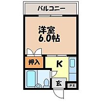 ハイ夢・赤迫 402 ｜ 長崎県長崎市赤迫１丁目3-1（賃貸マンション1K・4階・18.20㎡） その2