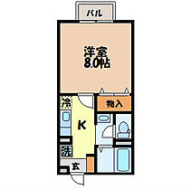 エーデルハイム吉村　I 106 ｜ 長崎県西彼杵郡長与町まなび野２丁目1-3（賃貸アパート1K・1階・26.71㎡） その2