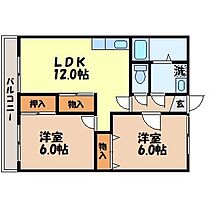 さくらマンション 107 ｜ 長崎県西彼杵郡長与町高田郷1171-3（賃貸マンション2LDK・1階・43.88㎡） その2