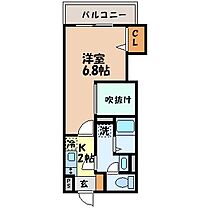 S－30 406 ｜ 長崎県長崎市赤迫１丁目8-6（賃貸マンション1K・4階・24.21㎡） その2