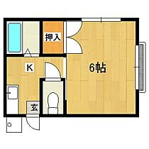 ヒルズ泉 203 ｜ 長崎県長崎市泉１丁目9-26（賃貸アパート1K・2階・20.00㎡） その2