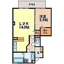 インフィニティー ルーチェ（多良見町中里）  ｜ 長崎県諫早市多良見町中里50-1（賃貸アパート1LDK・1階・50.32㎡） その2