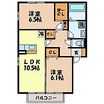 ソシアビューテラス E棟（小船越町） 201 ｜ 長崎県諫早市小船越町1218-12（賃貸アパート2LDK・2階・53.76㎡） その2