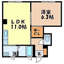 ブランシェ金谷（金谷町） 101 ｜ 長崎県諫早市金谷町22-33（賃貸アパート1LDK・1階・43.71㎡） その2