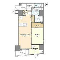 ジオエント日本橋小伝馬町  ｜ 東京都中央区日本橋小伝馬町(未定)（賃貸マンション2LDK・4階・44.97㎡） その2