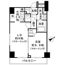 グランド・ガーラ日本橋茅場町  ｜ 東京都中央区日本橋茅場町2丁目5-2（賃貸マンション1LDK・10階・40.98㎡） その2