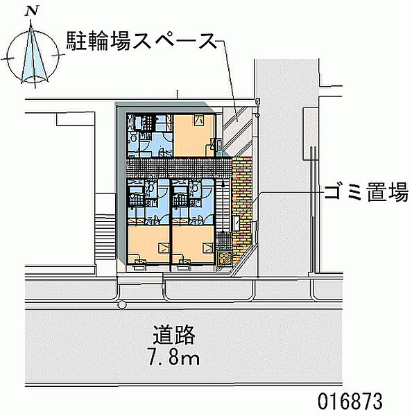 レオパレスＡＩＲ ｜大阪府大阪市住之江区北島2丁目(賃貸アパート1K・2階・20.28㎡)の写真 その5