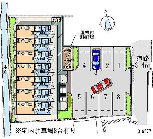 レオパレスＫＨＭ ｜大阪府高槻市別所新町(賃貸アパート1K・2階・19.87㎡)の写真 その5