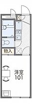 レオパレスフォレストI  ｜ 大阪府吹田市山手町1丁目（賃貸アパート1K・1階・19.87㎡） その2