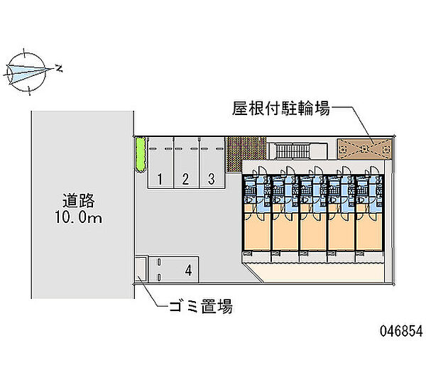 レオパレス南金田 ｜大阪府吹田市南金田2丁目(賃貸アパート1K・2階・19.05㎡)の写真 その4