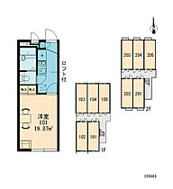 レオパレスアールドヴィーヴル  ｜ 大阪府大阪市生野区巽南1丁目（賃貸アパート1K・1階・19.87㎡） その4