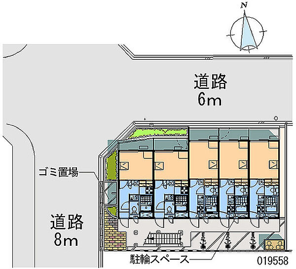 レオパレスＮ ｜大阪府大阪市平野区西脇2丁目(賃貸マンション1K・3階・19.11㎡)の写真 その5