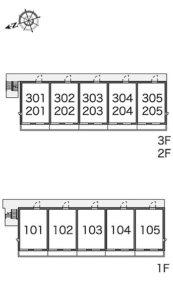 レオネクストすずらん荘 ｜大阪府大阪市平野区加美正覚寺3丁目(賃貸アパート1K・2階・42.23㎡)の写真 その3