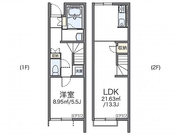 レオネクストエムズ　華 102｜兵庫県姫路市大津区真砂町(賃貸アパート1LDK・1階・46.94㎡)の写真 その2