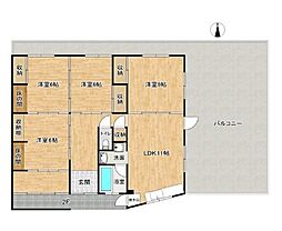 つるやビル2号館 4LDKの間取図画像