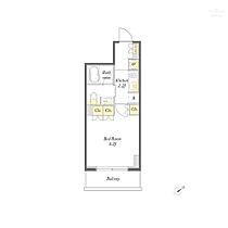 プライムメゾン入谷  ｜ 東京都台東区入谷１丁目（賃貸マンション1K・6階・26.97㎡） その2