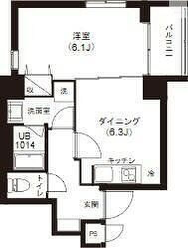 レピュア両国レジデンス ｜東京都墨田区石原４丁目(賃貸マンション1DK・5階・31.16㎡)の写真 その2