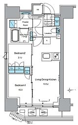 ルフォンプログレ田原町 8階