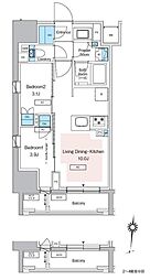 プレディアコート錦糸町スカイビュー 10階/1005