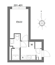 シティウォーク荏原中延 2階/205