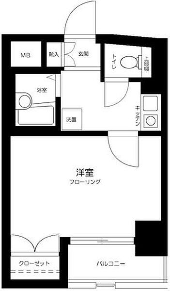 エスコート大森 ｜東京都大田区大森西５丁目(賃貸マンション1K・5階・20.45㎡)の写真 その2