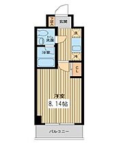 プロスペクト門前仲町  ｜ 東京都江東区平野2丁目2-3（賃貸マンション1K・3階・25.50㎡） その2