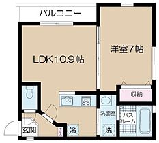 NSGATE勝どき(エヌエスゲート勝どき)  ｜ 東京都中央区勝どき2丁目4-3（賃貸マンション1LDK・2階・40.14㎡） その2