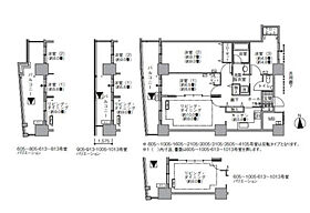 アクティ汐留  ｜ 東京都港区海岸1丁目1-1（賃貸マンション3LDK・9階・81.44㎡） その2