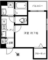 bCASA門前仲町（ビーカーサ門前仲町）  ｜ 東京都江東区福住1丁目1-7（賃貸マンション1K・4階・25.00㎡） その2