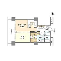 豊洲シエルタワー  ｜ 東京都江東区豊洲5丁目5-1（賃貸マンション1LDK・16階・48.30㎡） その2