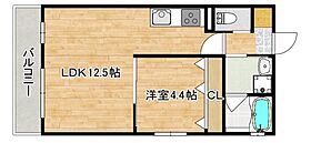 広島県広島市中区住吉町（賃貸マンション1LDK・3階・37.72㎡） その2