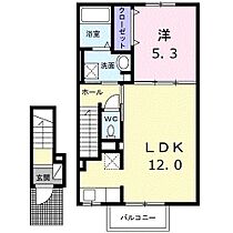 広島県広島市安佐北区口田南６丁目（賃貸アパート1LDK・2階・43.32㎡） その2