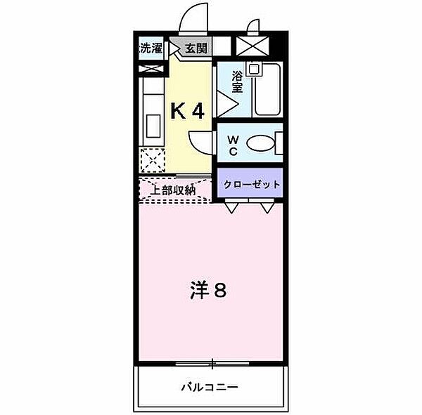 広島県広島市安佐南区祇園６丁目(賃貸マンション1K・4階・24.82㎡)の写真 その2